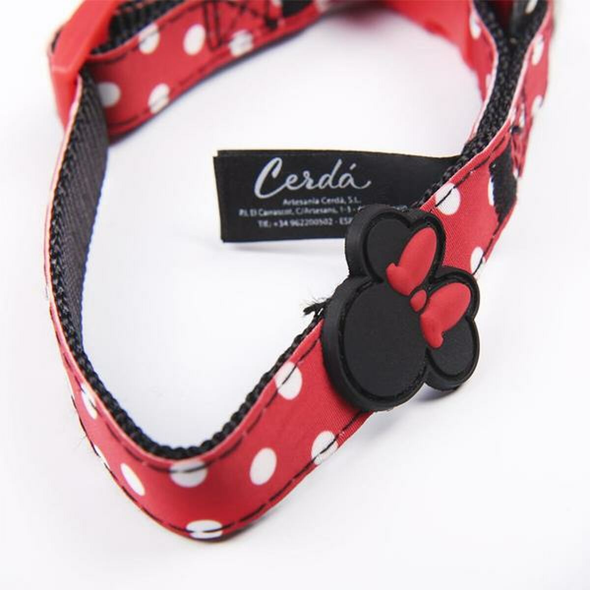Collare per Cani Minnie Mouse XXS/XS Rosso